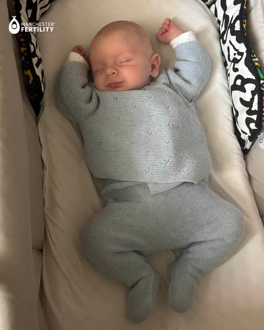 Baby Sonny born through Manchester Fertility
