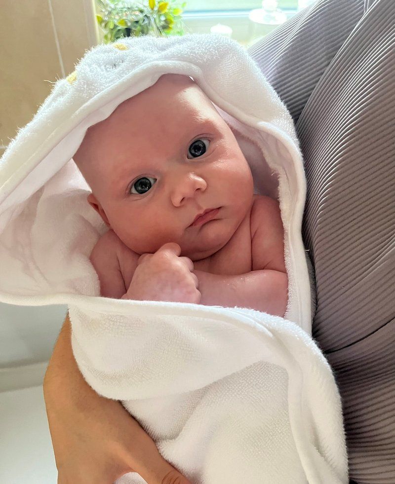 Baby Theo born through IUI