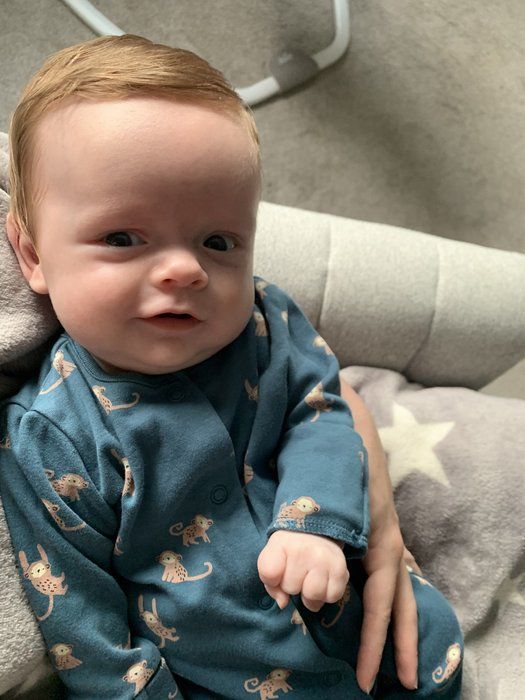 Baby Tom born through Manchester Fertility