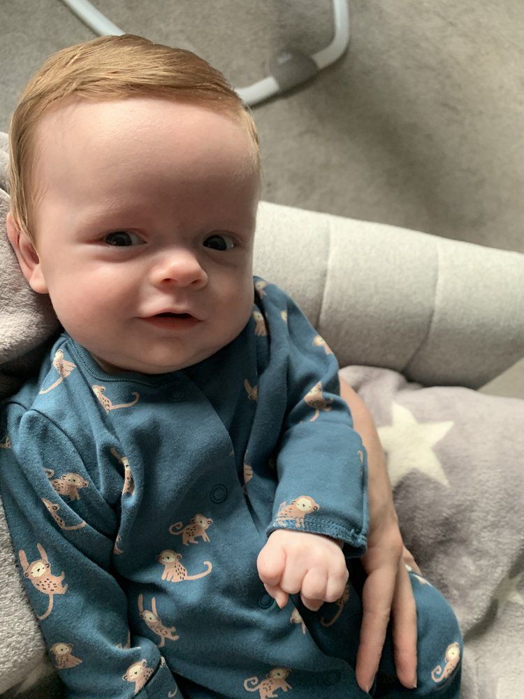 Baby Tom born through Manchester Fertility