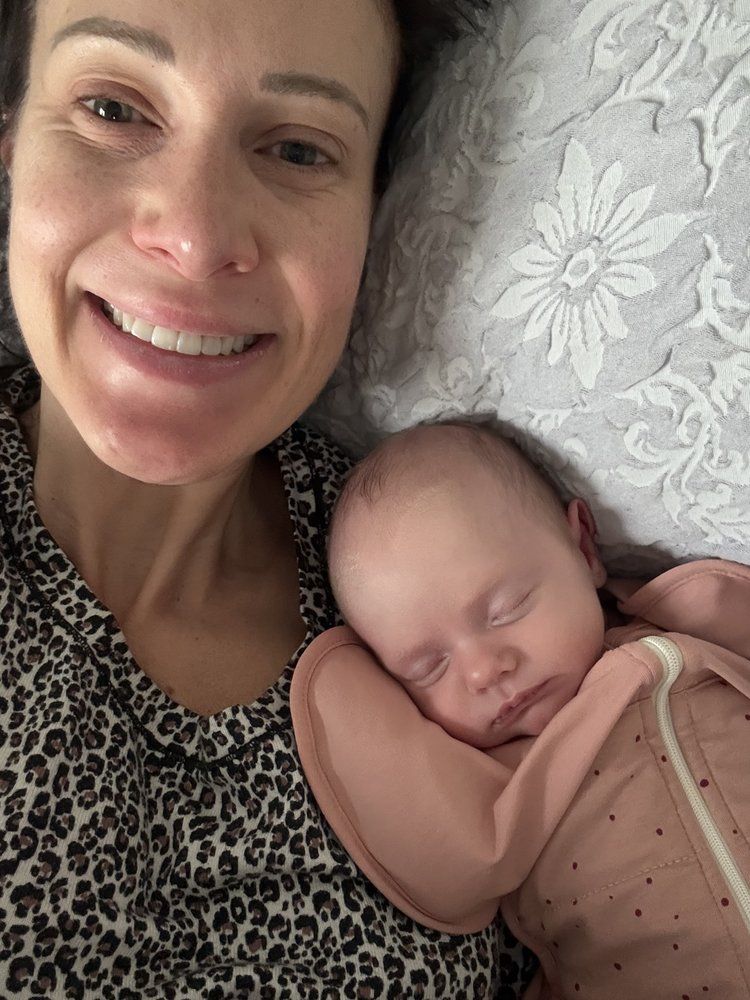 Baby Martha with mum born through Manchester Fertility