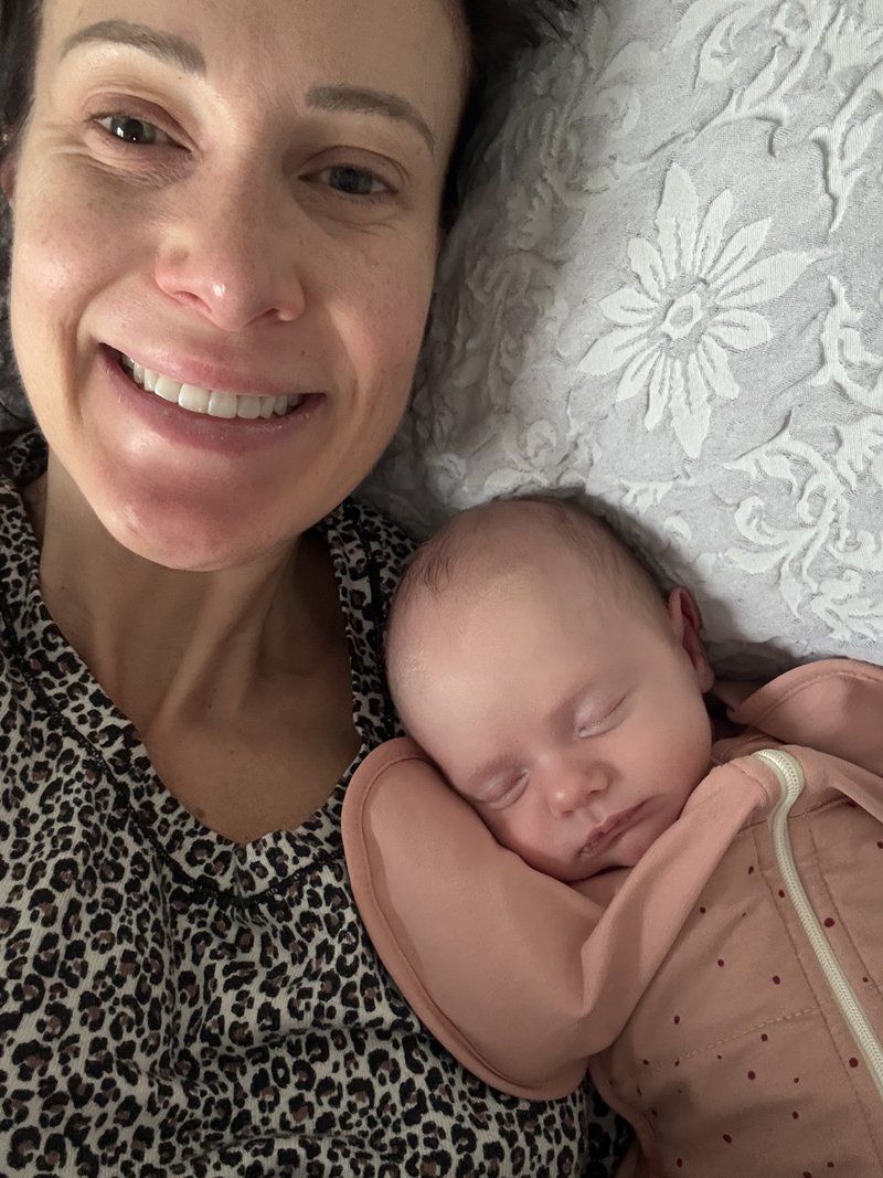 Baby Martha with mum born through Manchester Fertility