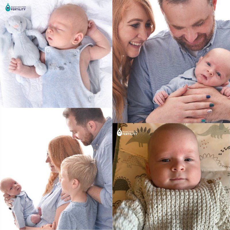 Baby Arthur and family