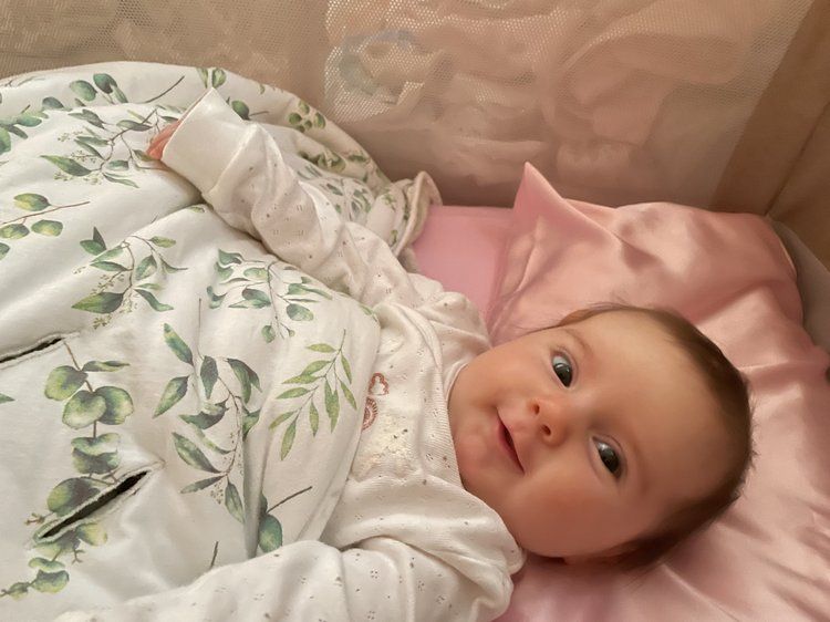 Baby Darcey born through Manchester Fertility