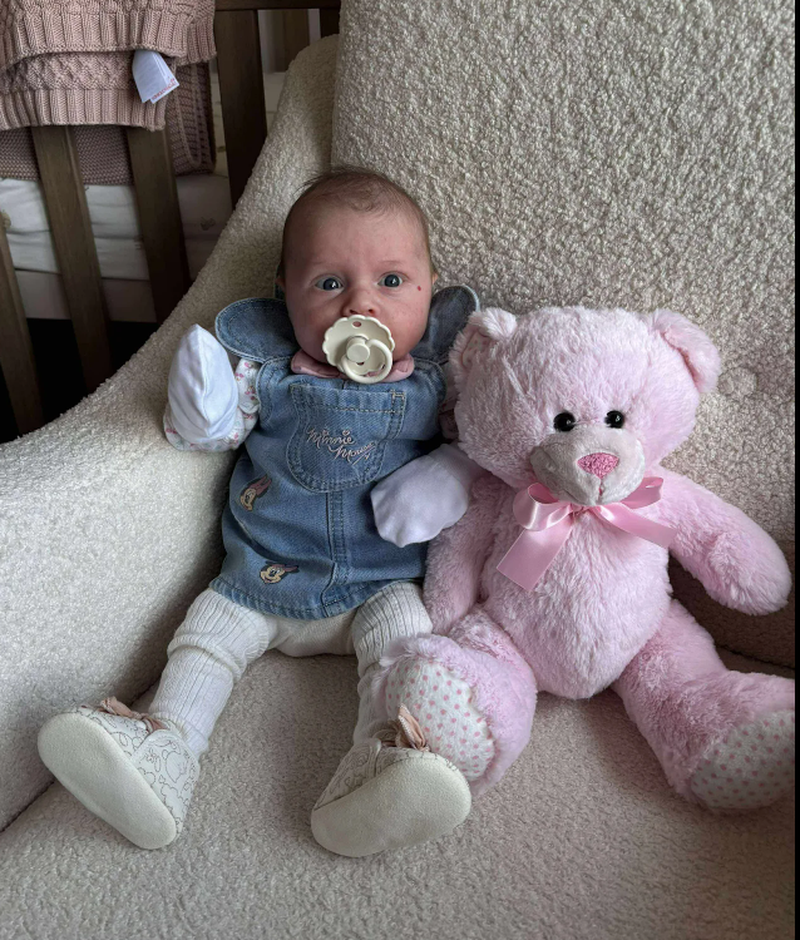 Baby Holly born through Manchester Fertility