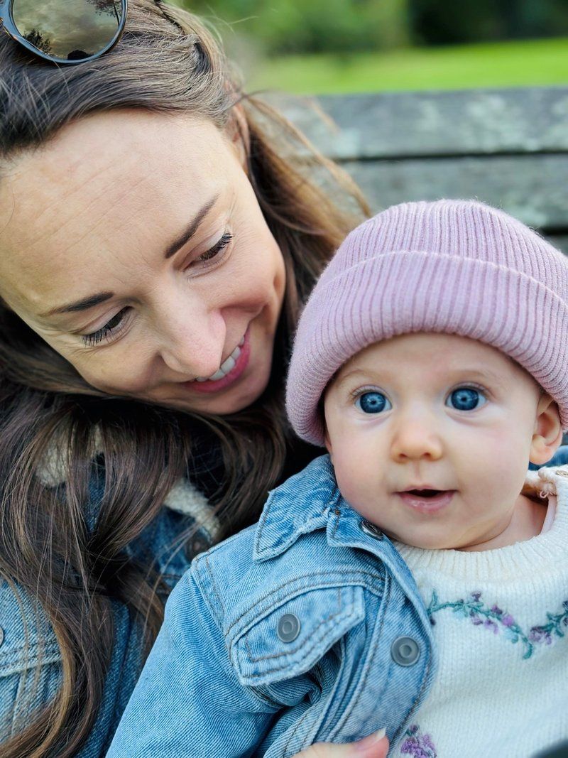 Baby Gaia and mother