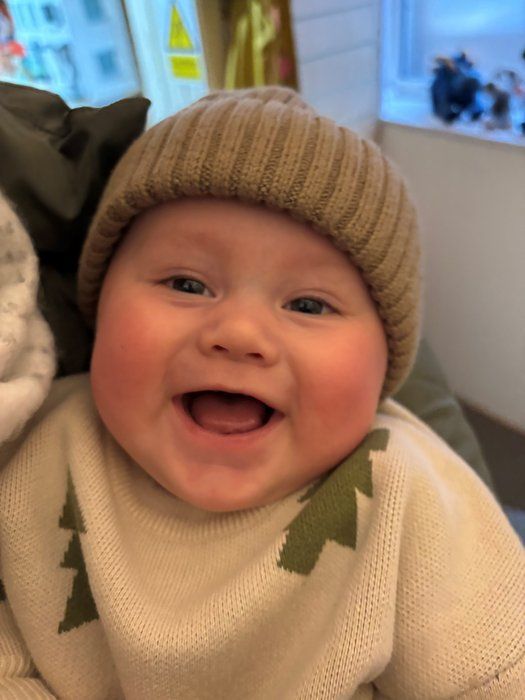 Baby Miles, born after IVF treatment at Manchester Fertility