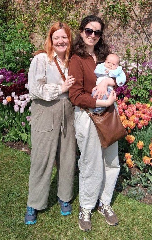 Baby R with parents born through Manchester Fertility