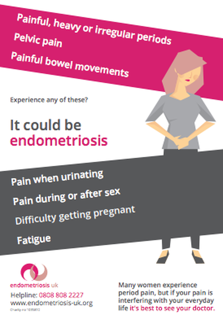 Heavy, painful periods? It could be endometriosis