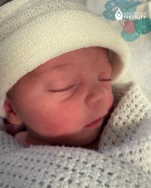 Baby Maeve born through Manchester Fertility