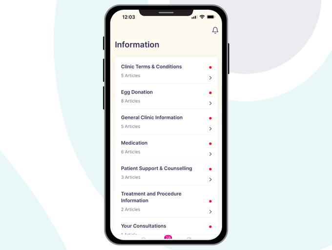 Manchester Fertility Amelya app additional resources
