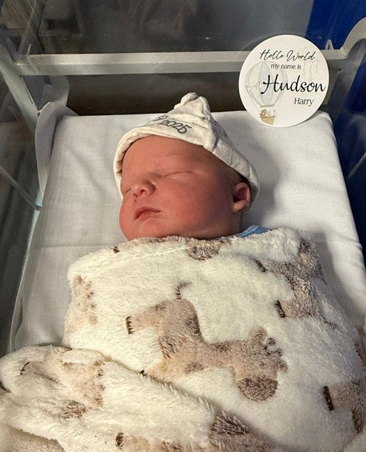 Baby Hudson born through Manchester Fertility
