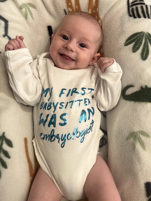 Baby Roman born through Manchester Fertility