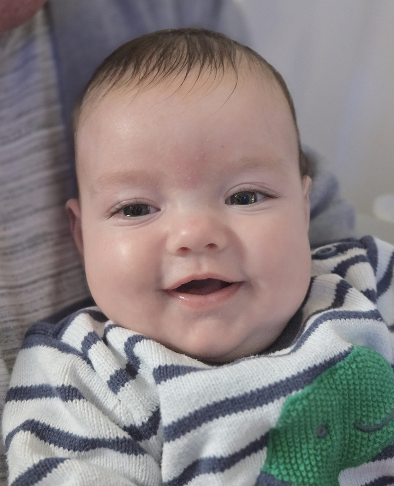 Baby Leon born through Manchester Fertility