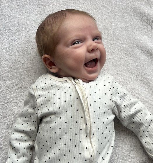 Baby Daisy born through Manchester Fertility