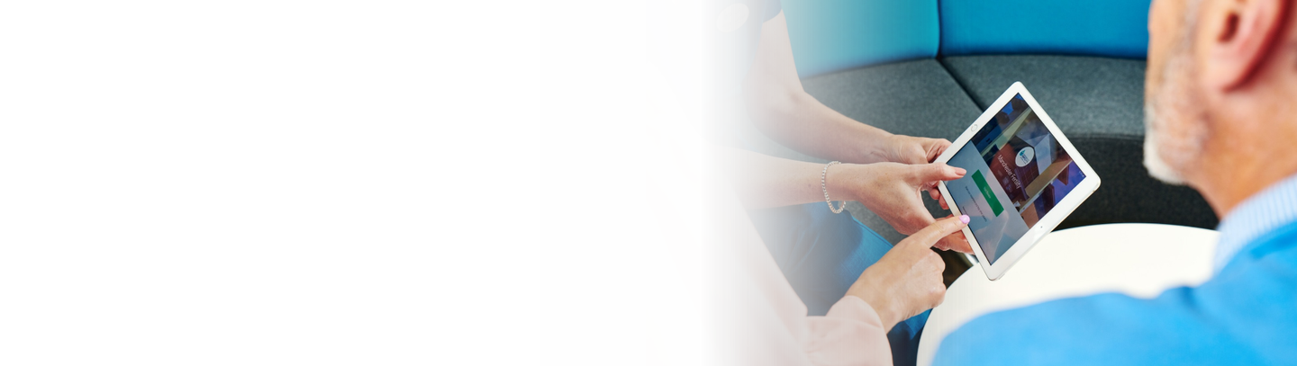 Manchester Fertility patient in the clinic, receiving support from fertility nurse