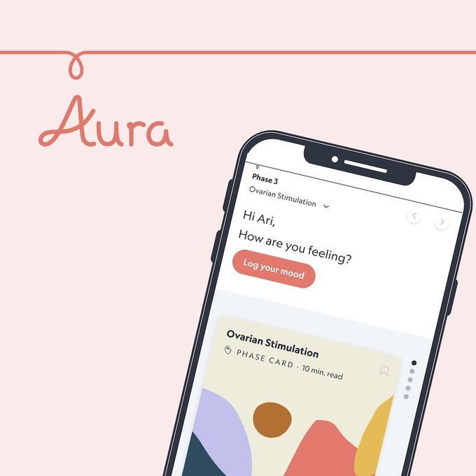 Aura Fertility patient support app