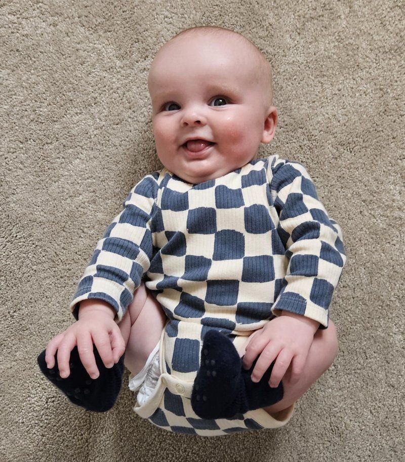 Baby Reuben born through Manchester Fertility