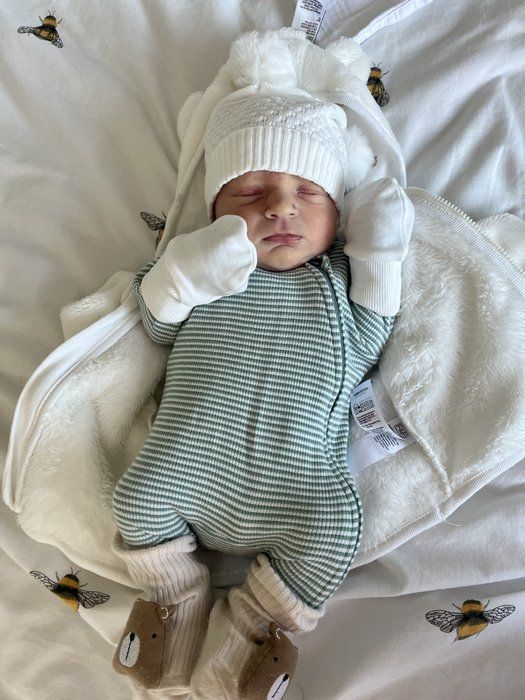 Baby Luca born through Manchester Fertility
