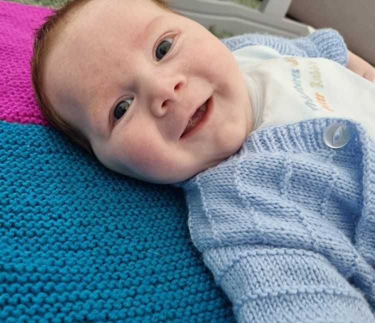 Baby Jasper born through Manchester Fertility