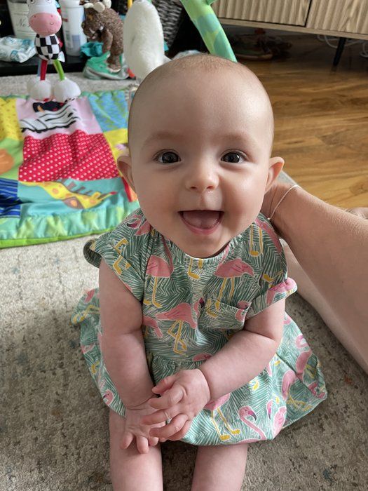 Baby Lyra born through Manchester Fertility