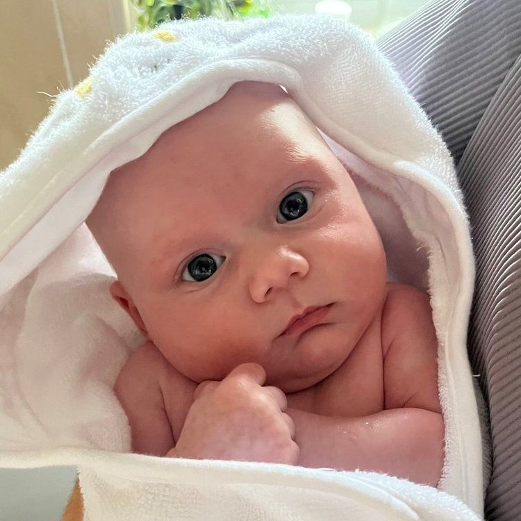 Baby Theo born through IUI treatment with Manchester Fertility