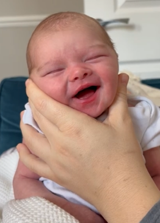 Baby Alma born through Manchester Fertility