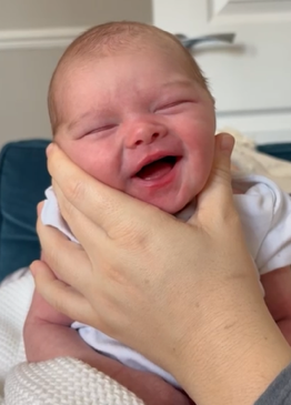 Baby Alma born through Manchester Fertility