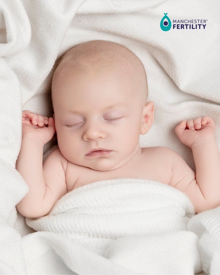 Baby Miles born through Manchester Fertility